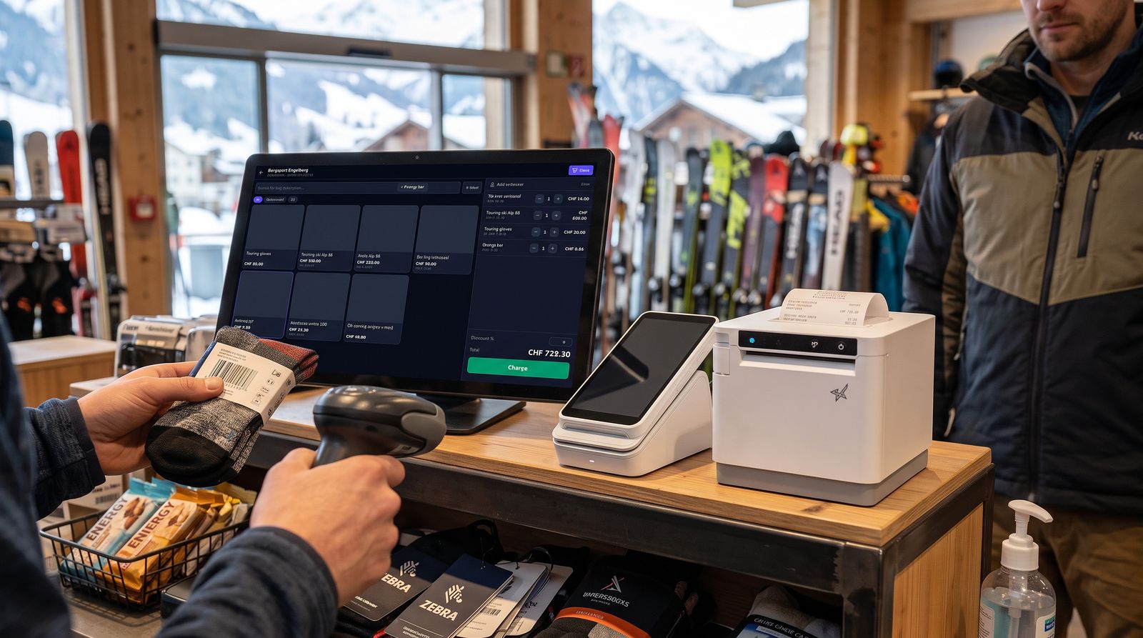 Kassensystem — die Kasse auf dem Handy in Ihrer Tasche